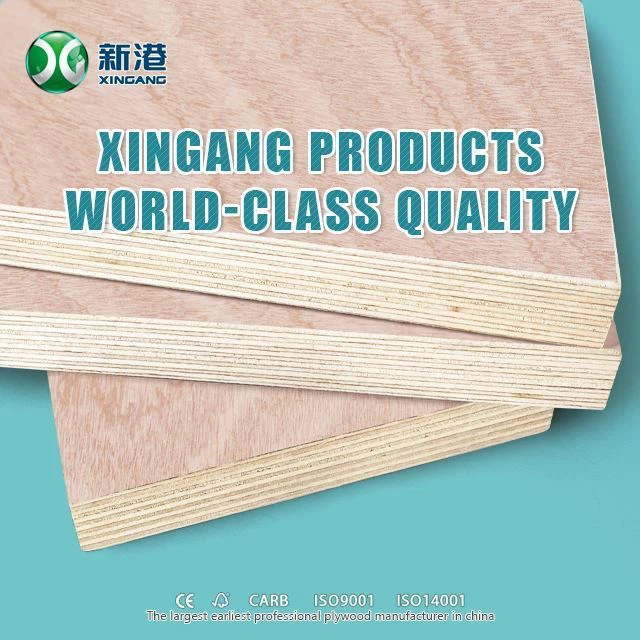 18mm Okoume Commercial Plywoood