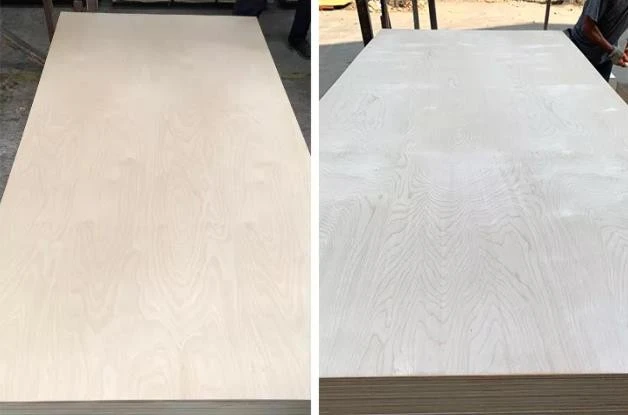 Phenolic WBP E0 Full Birch Basswood Plywood For Furniture