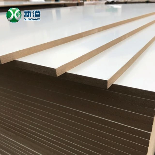 Manufacturer Fibreboard Mdf High Quality Cheap MDF 18mm MDF Of White Melamine Fibreboards