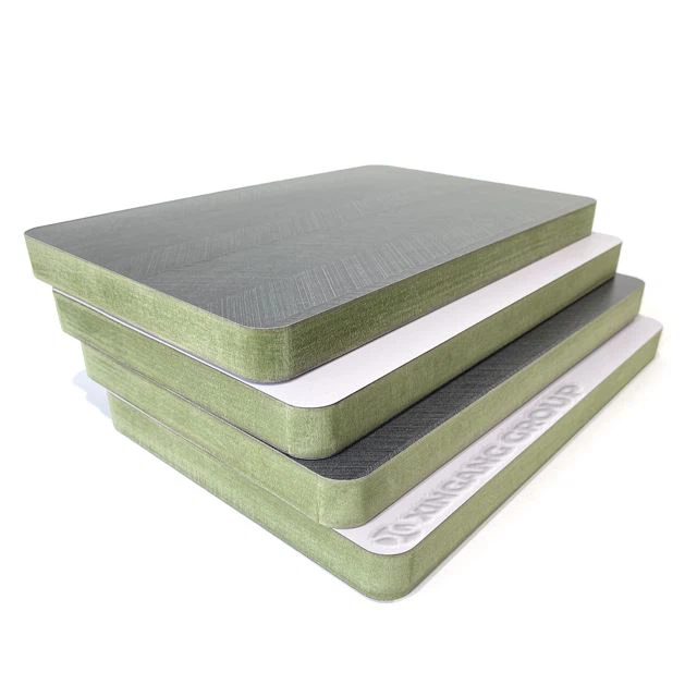 High Strength Waterproof Green MDF Board With Fireproof Paper For Furniture