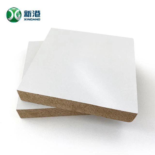 WhiTe Melamine Veneer Plywood MDF Used For Furniture