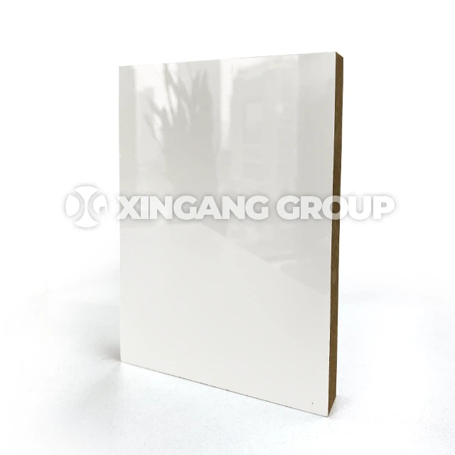 18mm White 2 Sides Melamine Laminated Mdf Board For Furniture Usage